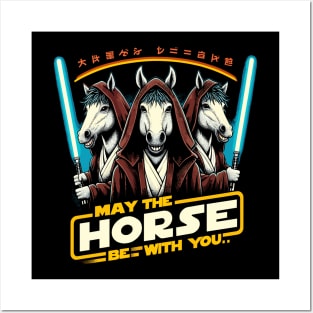 May the Horse be with You Posters and Art